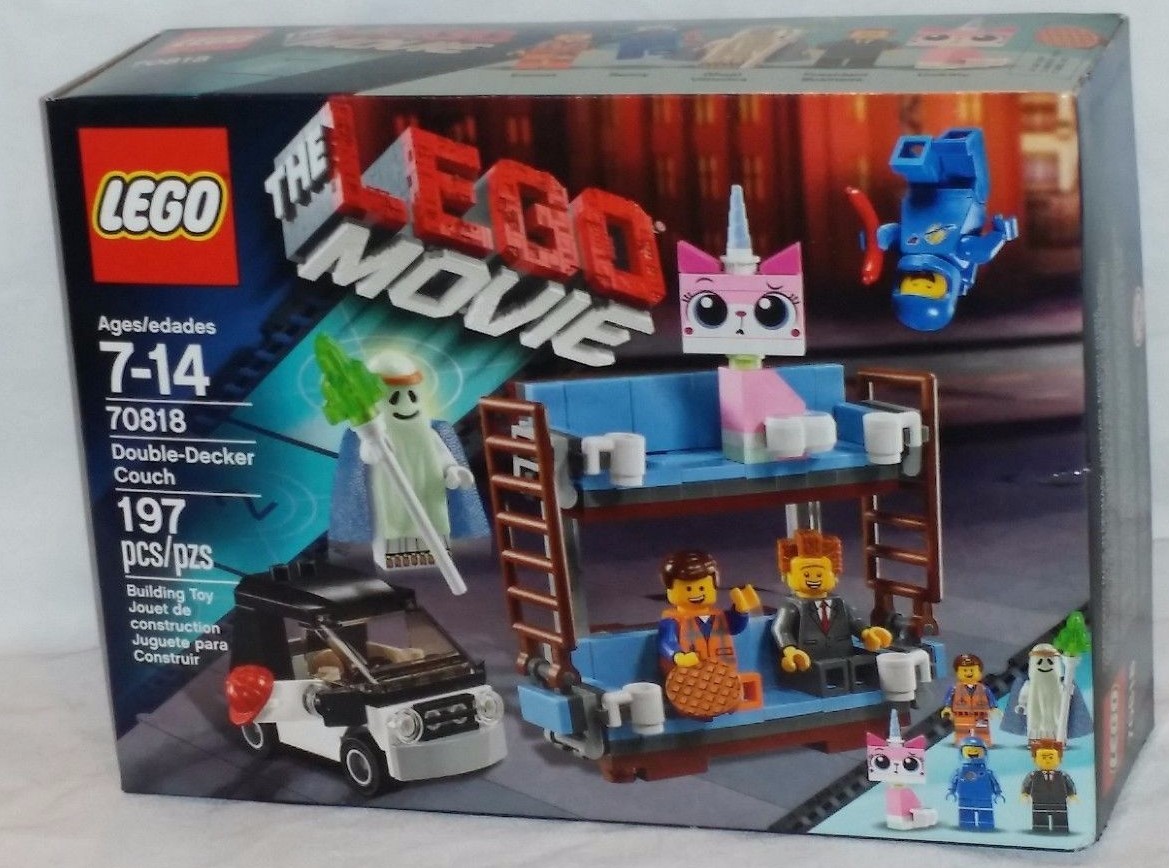 70818 Lego Movie Double Decker Couch Unikitty Glow In The Dark
