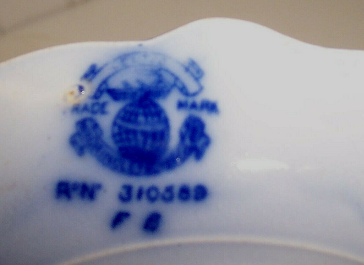 W H GRINDLEY FLOW BLUE 