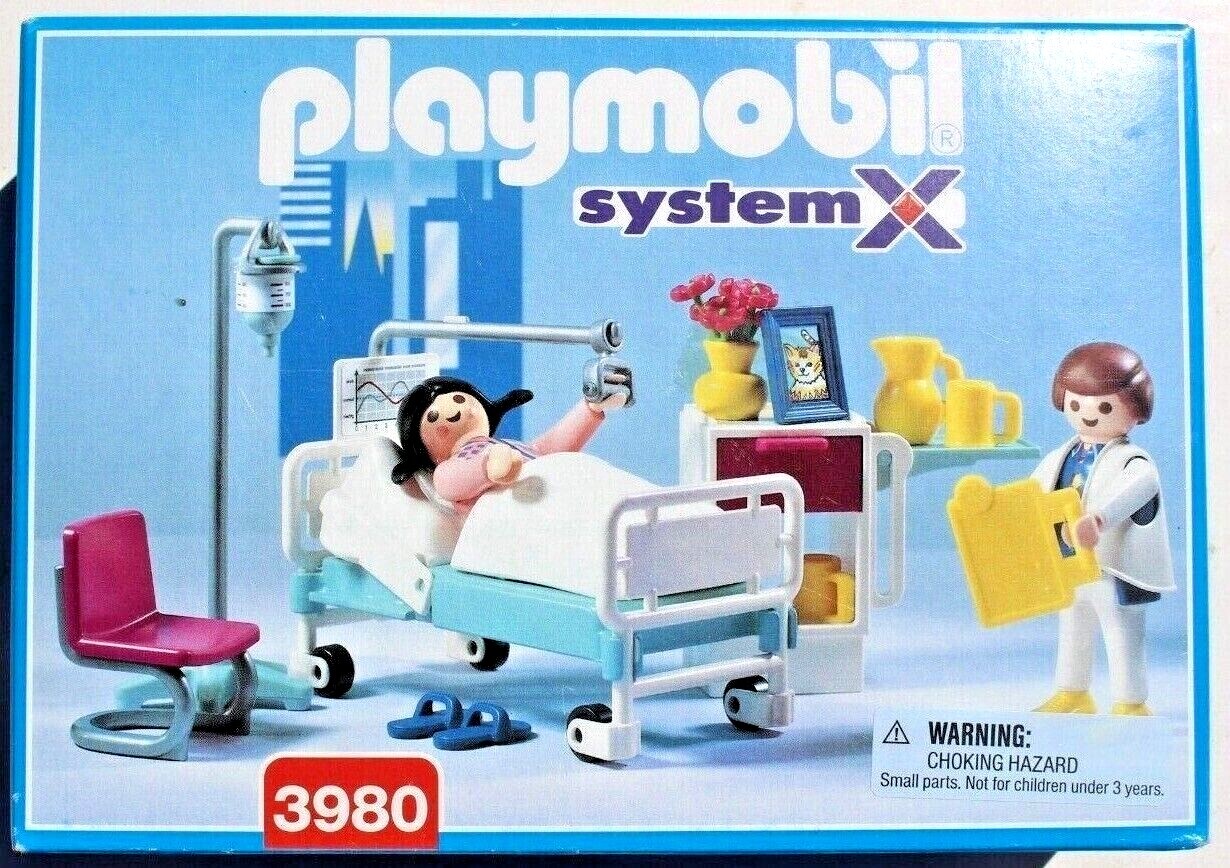 New & Sealed - 1997 Playmobil 3980 Pediatrician Clinic ER
