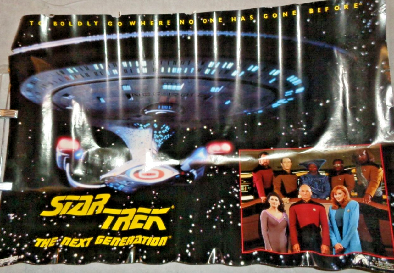 Póster de puerta Star Trek - The Next Generation/La Nueva
