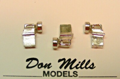  (3 pc) Fire Dept. Hand Lights 1/32nd Scale By Don Mills Models