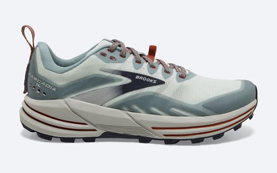 Brooks Cascadia 16 Trail Running Shoes Aqua/Tourmaline/Rooibos Tea US Women 10.0