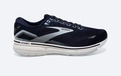 Brooks Ghost 15 Running Shoes Peacoat/Pearl/Salt Air US Women 8.5 Wide D