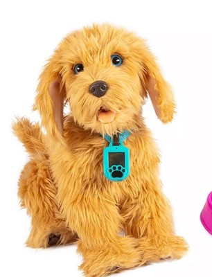 SkyRocket Moji My Fuzzy Friend Lovable Labradoodle Interactive Pet Dog TESTED
