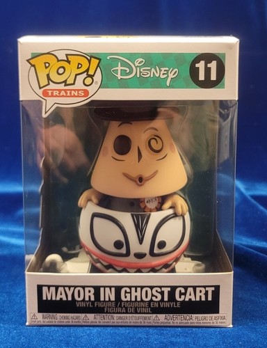 Funko Pop NBX 11 Mayor in Ghost Cart Ships In Pop Protector 
