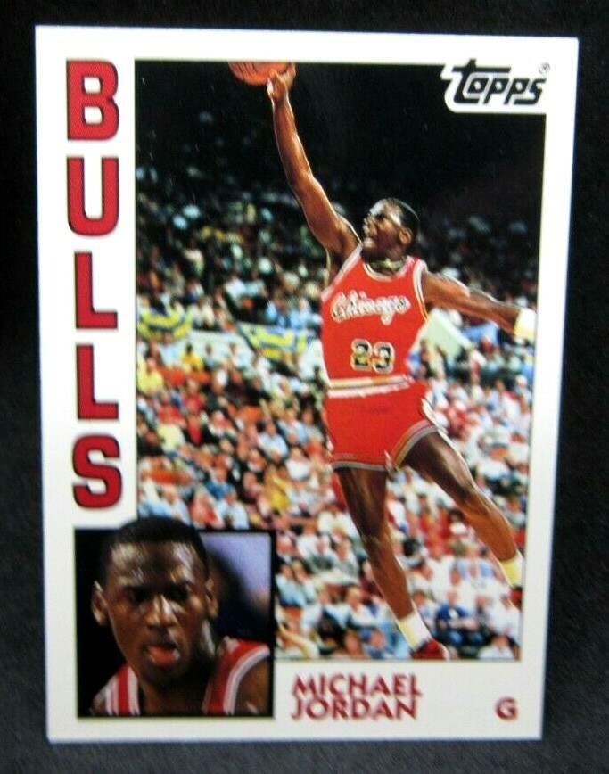 Michael jordan TOPPS パラレル　レア　ジョーダン Michael Jordan 1992-93 Topps Archives 1984 Topps Remake Card