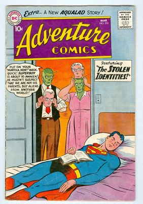 Adventure Comics #270 March 1960 VG- The Stolen Identities