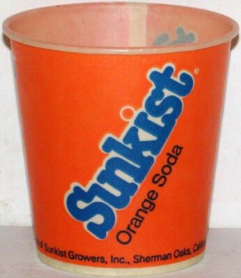 Sunkist Store Display Paper Sign / サンキスト Huge Sunkist Banner Store Display Sign 63” By 31