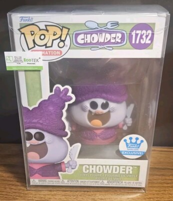Funko Pop Cartoon Network Chowder Funko Exclusive #1732 With Protector 