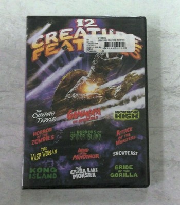 12 Creature Features DVD