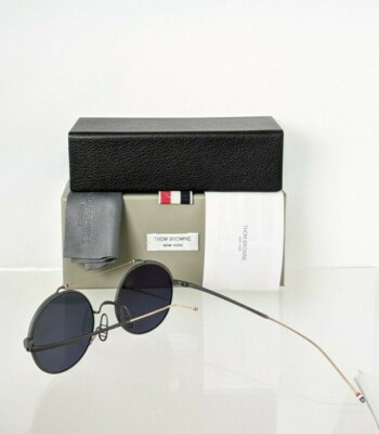 Pre-owned Dita Brand Authentic Thom Browne Sunglasses Tbs 910-49-04 Blk Gld Tb910 Frame In Brown Light (beige)