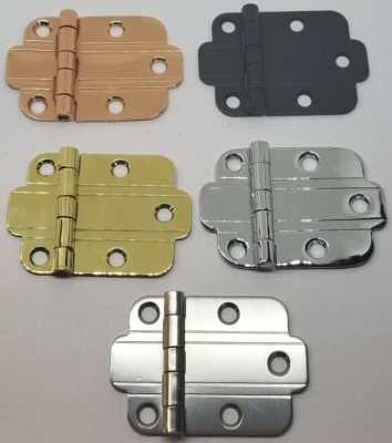 BRUSHED NICKEL Flush Mount Art Deco Cabinet Hinge line steam Modern contemporary