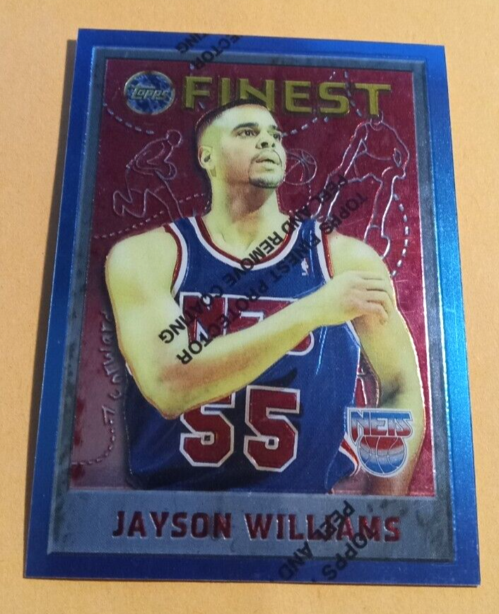 スポーツ選手 TOPPS FINEST PROTECTOR JASON WILLIAMS 1995-96