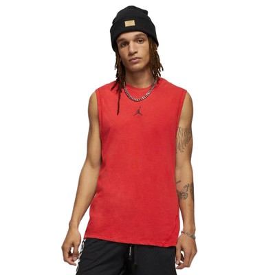 Мужской красный топ без рукавов Jordan Gym Dri-Fit, Gym red
