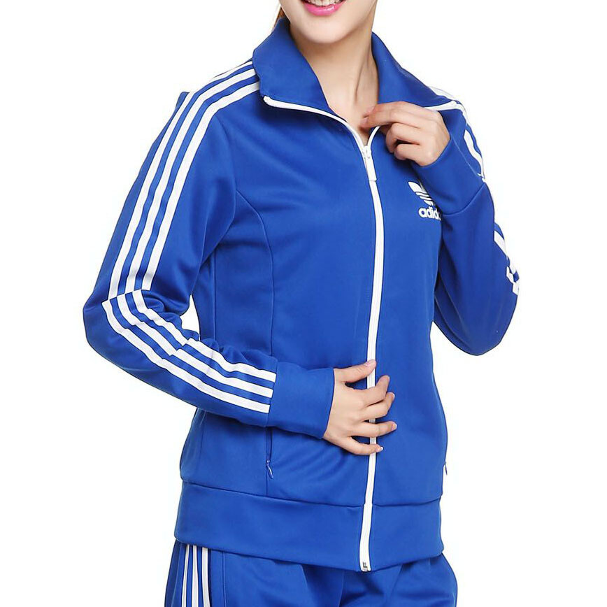 adidas Originals M30448 Women's Europa Track Top Bold Blue