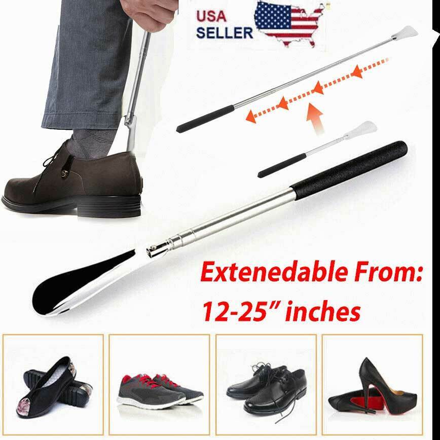 Extra Long Handle Stainless Steel 25" Metal Shoes Remover Ex