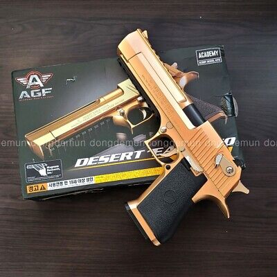 17223 DESERT EAGLE 50 Gold 6mm BB Gun Toys Plastic Model Kit Academy