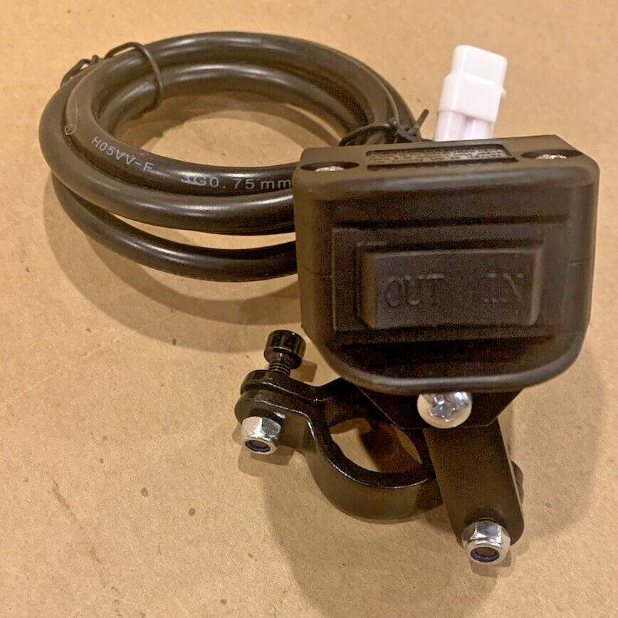 Winch Control Rocker Switch w/ Handlebar Bracket and 3-wire Harness for ATV UTV