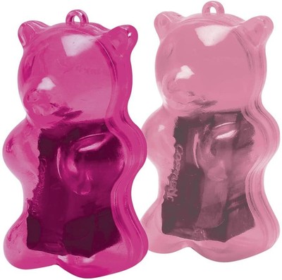 Titania Anspitzer für dünne Kosmetik-Stifte, Bärchen Design, lila oder pink 2371