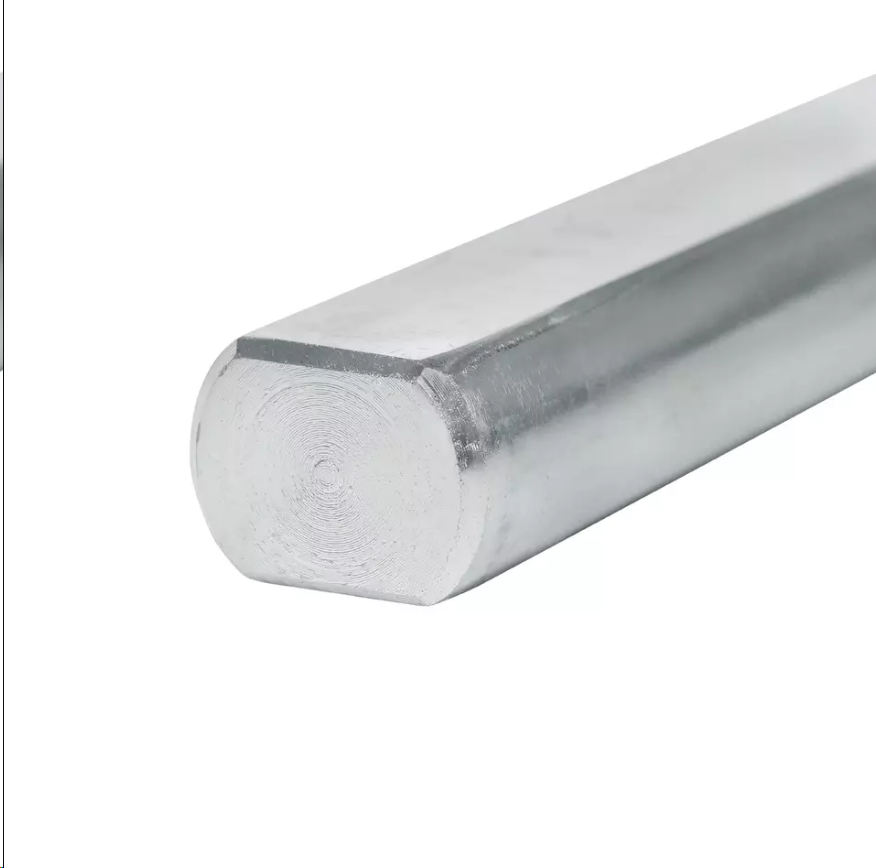 3/4" DD Steering Shaft 3 Ft 36" 3/4 Double D Shaft Column to Joint Zinc Coated