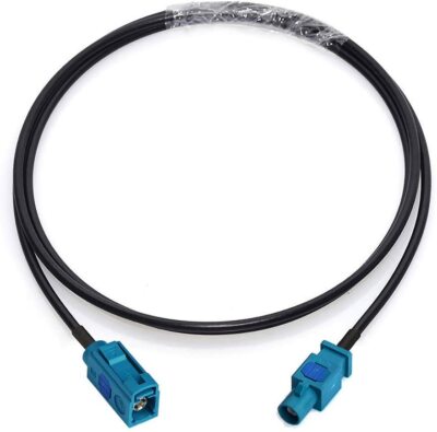 Bingfu Fakra Z Female to Male Vehicle Antenna Extension Cable 1m for Car Stereo