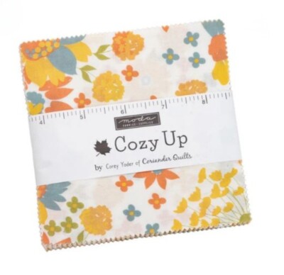 Cozy Up Moda Charm Pack By Corey Yoder 42 - 5'' Precut Quilt Squares