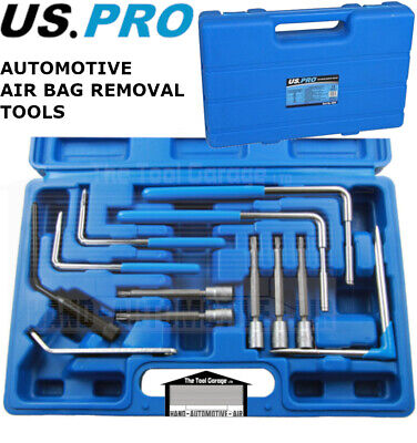 US PRO Tools 12pc Automotive Air Bag, Airbag Removal Tool Set Kit NEW 5048