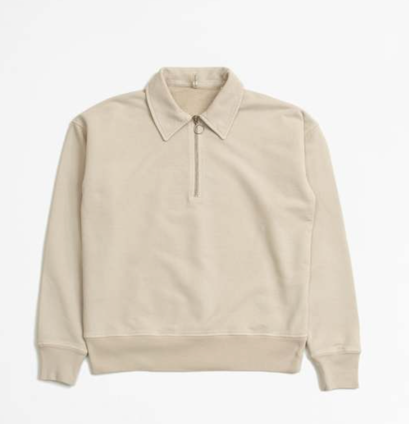 Sunflower Half zip sweatshirt - Sand | eBay