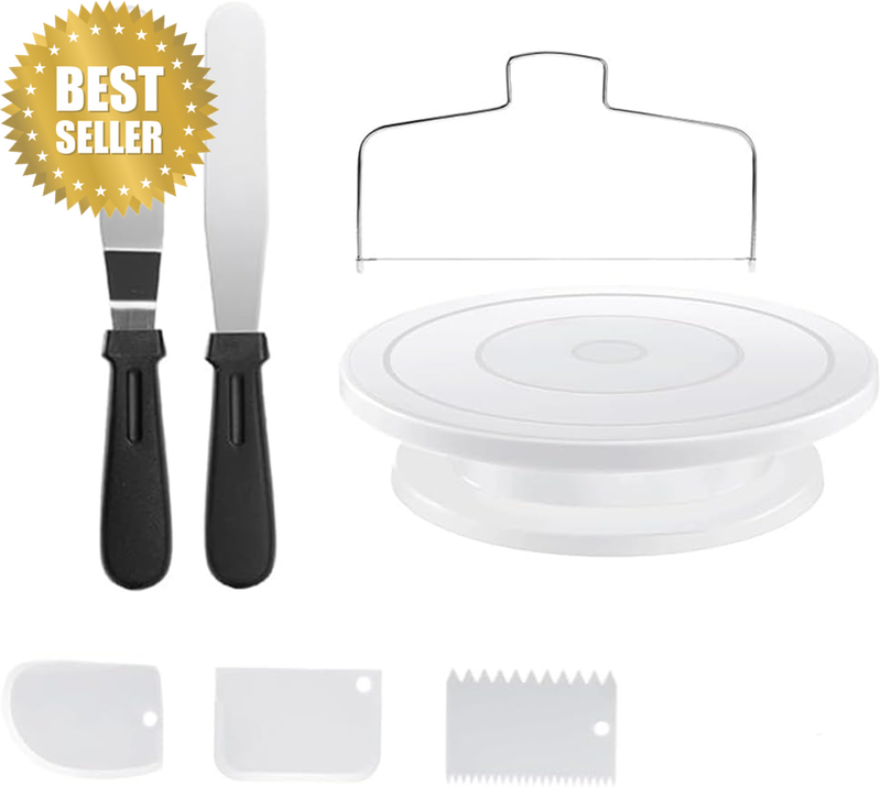 7PCS Cake Decorating Supplies Kit, Baking Supplies Set, Baking Accessories Tools