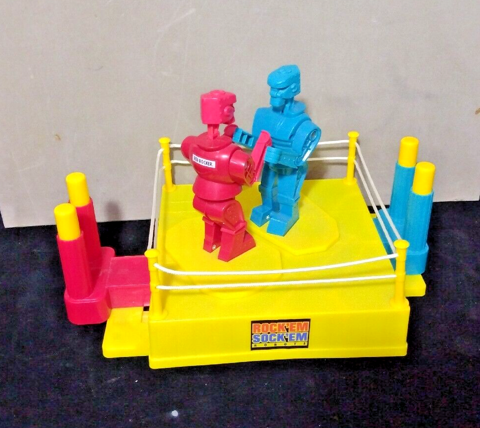 2014  ROCK EM, SOCK EM ROBOTS BY MATTELL ORIGINAL TOY