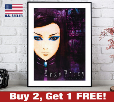 Ergo Proxy Poster 18'' x 24'' Print Anime Goth Girl Wall Art 1