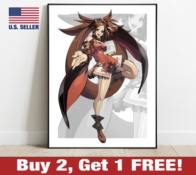 Guilty Gear Jam Kuradoberi Poster 18'' x 24'' Print Strive Game Room Wall Art