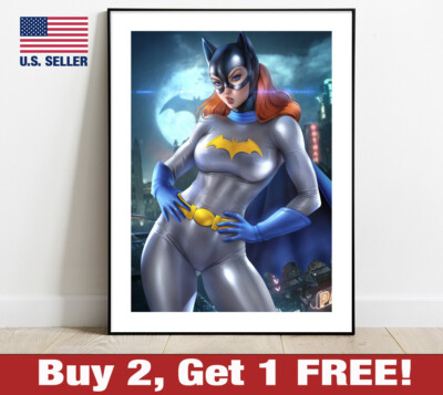 Batgirl Poster 18'' x 24'' Print Barbara Gordon DC Comics Wall Art Decor Batman