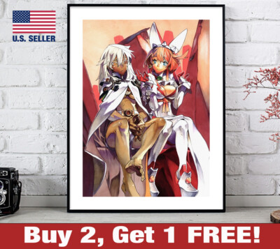 Guilty Gear Elphelt Ramlethal Valentine Poster 18'' x 24'' Print Strive