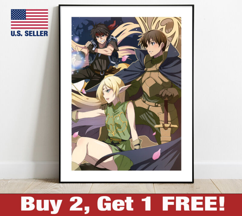 Record of Lodoss War Poster 18" x 24" Print Anime Wall Art Decor 5
