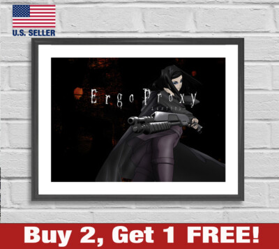 Ergo Proxy Poster 18'' x 24'' Print Anime Goth Girl Wall Art 2