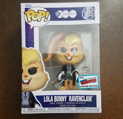 Funko Pop Harry Potter Lola Bunny Ravenclaw 2023 NYCC Exclusive Limited Edition