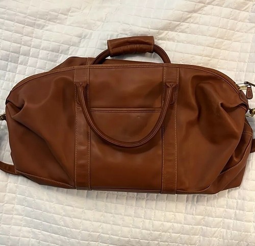 Vintage Coach Cabin/Duffle Large British Tan Bag. Style No