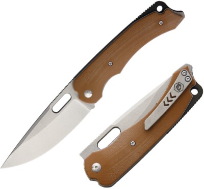 Bladerunners Systems Navajo Folding Knife 3.5 Bohler M390 Steel Blade G10 Handle