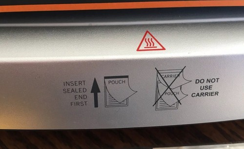 GBC HeatSeal H312 12.5-Inch Jam Free Series Pouch Laminator - TESTED & WORKING