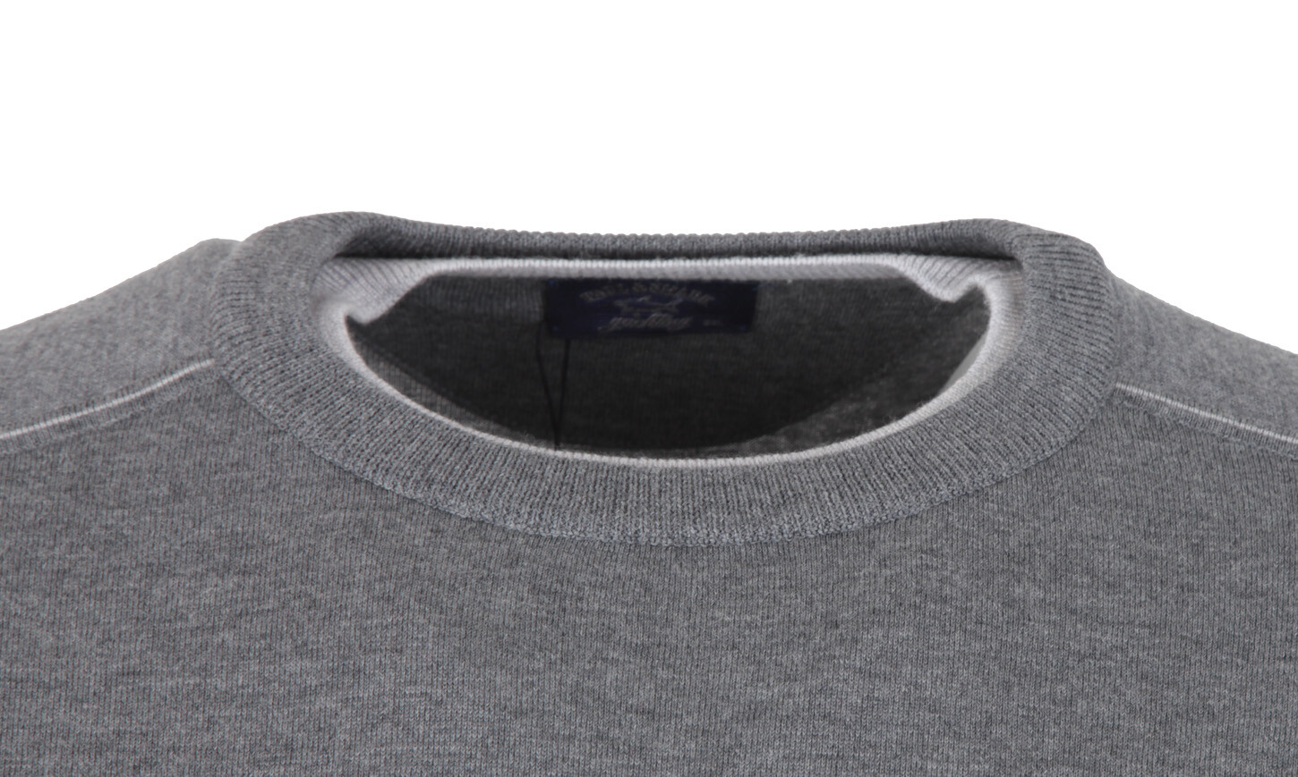 Pre-owned Paul & Shark Yachting Men's Pullover Sweater Jumper Size 3xl Wool & Cashmere In Gray