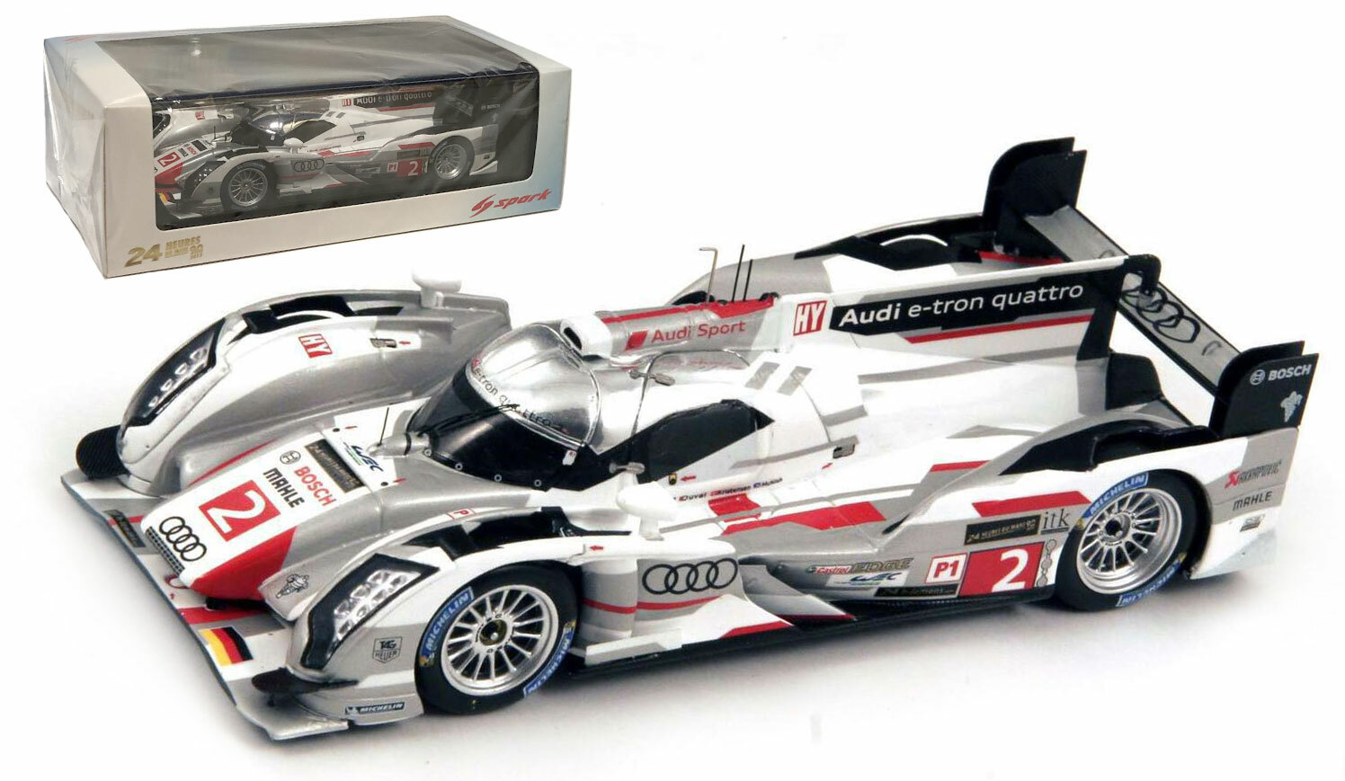 Spark Audi R18 e-tron Quattro スパーク 1/18 Audi R18 e-tron