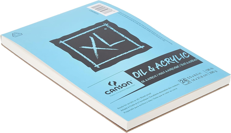 And Acrylic Paper, Foldover Pad, 5.5x8.5 Inches, 24 Sheets (