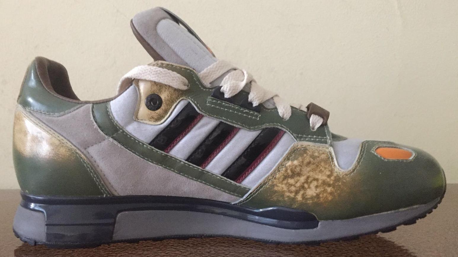 adidas Star Wars x ZX 800 Boba Fett for Sale | Authenticity adidas Star Wars x ZX 800 Boba Fett for Sale | Authenticity