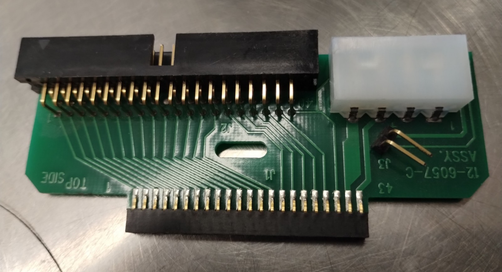 Laptop 2.5in. IDE 44-Pin to Desktop 3.5in. 40-Pin HDD Adapter