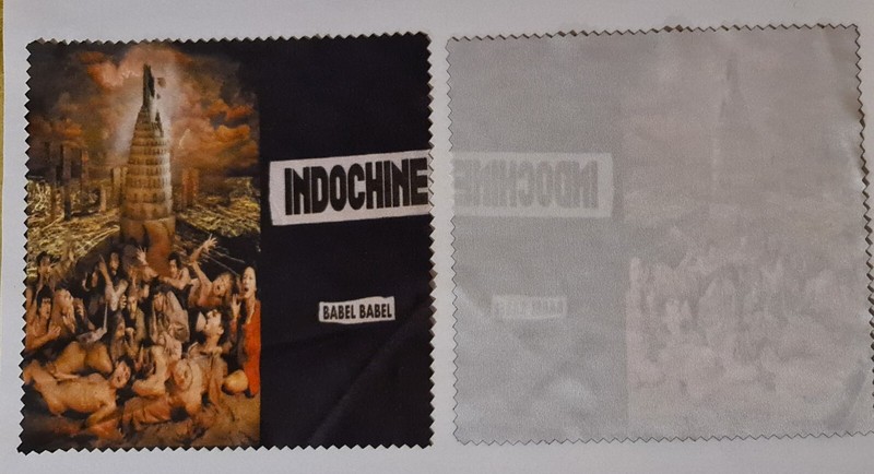 Indochine - Babel Babel - Deux Tissus Lunette - Collector Neuf 13.5 / 13.5 Cm