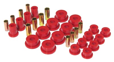PROTHANE Pontiac FIERO 88 1988 REAR LINK TRAILING ARM Poly BUSHING KIT (Red)