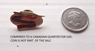 60th ANNIVERSARY OG THE ROYAL CANADIAN AIR CADETS PIN IN GOOD CONDITION, OC