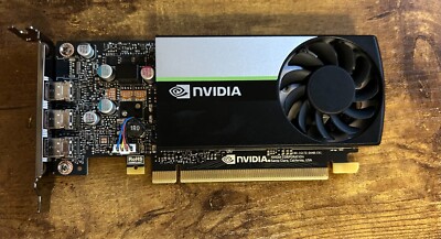 NVIDIA T400 4GB GDDR6 PCIe 3.0x 16 Mini DP 30W Graphics Card