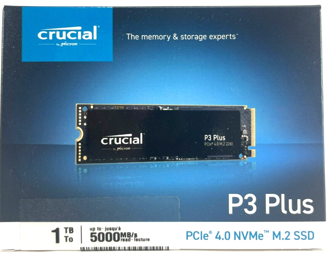 M.2 NVMe SSD 1TB Crucial CT1000P2SSD8JP メーカー保証5年